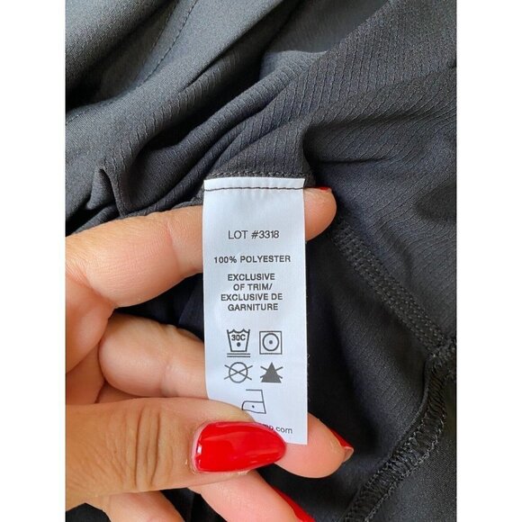 REIGNING Champ BNWOT Men Long Sleeve Shirt Black Compression Top - Picture 6 of 7